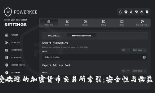 2023年最受欢迎的加密货币交易所索引：安全性与收益并重的选择